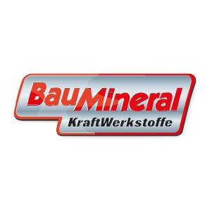 Logo von BauMineral GmbH - Kraftwerkstoffe, Aussteller auf den BetonTagen