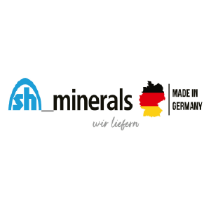 Logo von SH Minerals GmbH - made in germany wir liefern, Aussteller auf den BetonTagen
