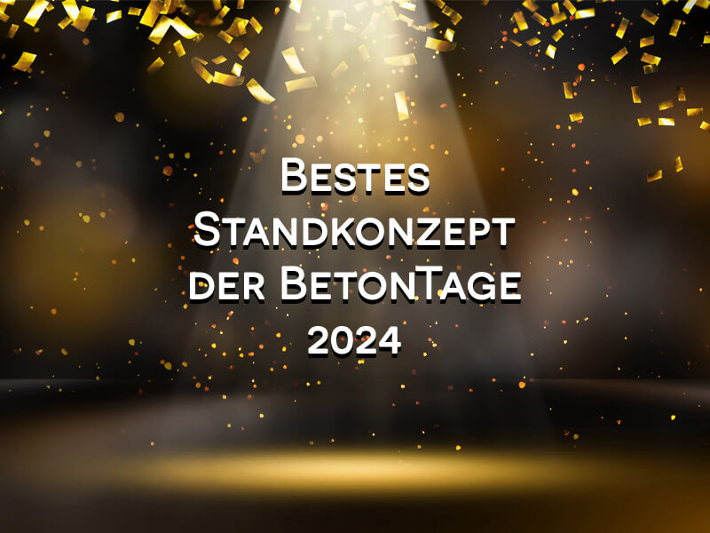 And the winner is … ?, Bestes Standkonzept der BetonTage 2024
